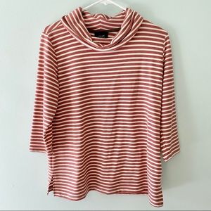 Striped crew neck sweater